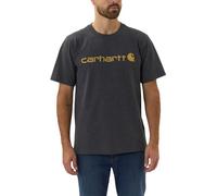 Carhartt Core Logo S/S T-Shirt Carbon Heather Size M