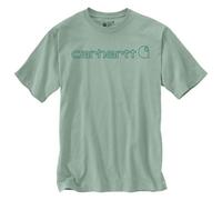 Carhartt - Core Logo S/S - T-shirt size L, turquoise