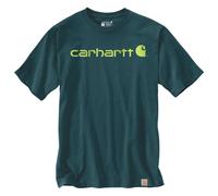 Carhartt - Core Logo S/S - T-shirt size M, blue