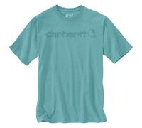 Carhartt - Core Logo S/S - T-shirt size XS, turquoise
