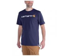 Carhartt Core Logo Relaxed Fit Short Sleeve T-shirt Blue 2XL Men
