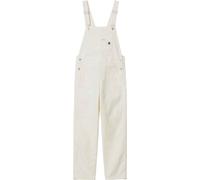 Carhartt - Cotton Overalls - W' Bib Overall Straight Rinsed Wax for Women - Size M - White White M