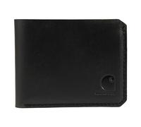Carhartt Craftsman Men's Leather Wallet in Various Styles and Colours, Black (2 Panels), One Size, Craftsman Leather Wallets in Various Styles and Colours