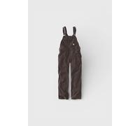 Carhartt Crawford Bib Overall Dark Brown - XS