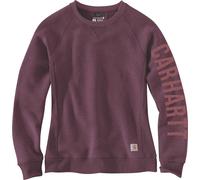 Carhartt Damen Clarksburg Crewneck Sweatshirt Blackberry Heather