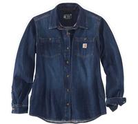 Carhartt Damen Hemd Midweight Denim L/S Shirt Zion