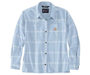 Carhartt Damen Hemd Midweight Flannel L/S Plaid Shirt Neptune