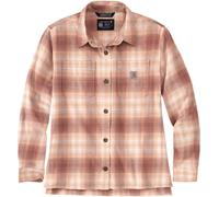 Carhartt Damen Hemd Midweight Flannel L/S Plaid Shirt Stucco