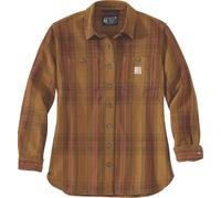 Carhartt Damen Hemd Twill L/S Plaid Shirt Carhartt® Brown