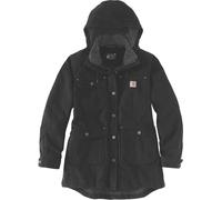 Carhartt Damen Jacke Loose Fit Weathered Duck Coat Black