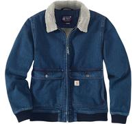 Carhartt Damen Jacke Relaxed Fit Denim Sherpa Lined Jacket Beech
