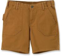 Carhartt Damen Shorts Relaxed Fit Canvas Work Short Carhartt® Brown