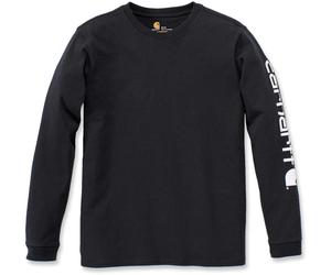 Carhartt Damen T-Shirt Workwear Logo L/S T-Shirt Black
