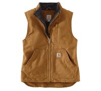 Carhartt Damen Weste Sherpa Lined Mock Neck Vest Carhartt® Brown