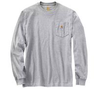 Carhartt - Dearborn Loose L/S T-Shirt - Longsleeve size S, grey