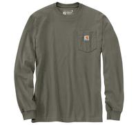 Carhartt Heavyweight Longsleeve Pocket Shirt - Dusty Olive