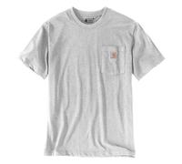 Carhartt Dearborn T-Shirt With Pocket, Gray Melange, Size S