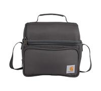 Carhartt Deluxe Dual Compartment Insulated Lunch Cooler Bag, Grey