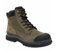 Carhartt Detroit 6" S3 Zip Boots, Moss Color, Size 44