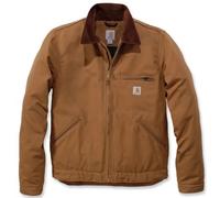 Carhartt Detroit Duck Jacket Brown Relaxed Fit Work Coat S-XL Rigid Rug