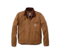 Carhartt Detroit Men's Relaxed Fit Duck Blanket Lined Jacket Carhartt Brown Xl