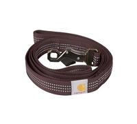 Carhartt Dual Handle Dog Leash, Durable 600-Denier Fabric W/Adjustable Metal D-Ring Hardware, Deep Wine, Large