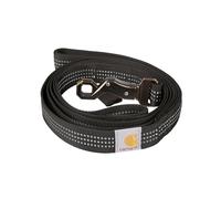 Carhartt Dual Handle Leash, Durable 600-Denier Fabric W/Adjustable Metal D-Ring Hardware, Black, Large