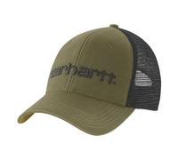 CARHARTT Dunmore Snap Back Trucker / Baseball Cap. Dark Bronzed Green: M143706