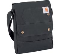 Carhartt, Durable, Adjustable Crossbody Bag with Flap Over Snap Closure, Black