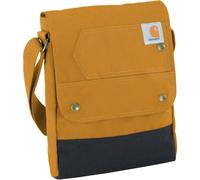 Carhartt, Durable, Adjustable Crossbody Bag with Flap Over Snap Closure, Carhartt Brown