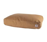 Carhartt Durable Canvas Pet Bed, Water Resistant Firm Duck Dog Bed, Carhartt Brown, Large