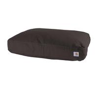 Carhartt Durable Canvas Pet Bed, Water Resistant Firm Duck Dog Bed, Dark Brown, Large