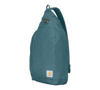 Carhartt Durable Sling Bag, Crossbody Backpack with Side Release Buckle, Tablet Sleeve and Adjustable Strap, Harbor Teal, 10L