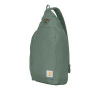 Carhartt Durable Sling Bag, Crossbody Backpack with Side Release Buckle, Tablet Sleeve and Adjustable Strap, Greenslate, 10L