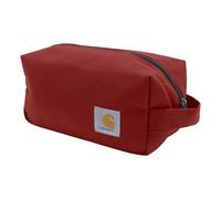 Carhartt Durable Travel Kit, Organize Essentials with Toiletry Bag Without Water Resistance, Industrial Red