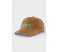 Carhartt Embroidered Logo Cap Tan Green - O/S