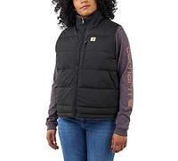 Carhartt Workwear 105607 Womens Relaxed Fit Montana Insulated Vest Bla XL