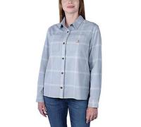 Carhartt Womens Midweight Flannel Long Sleeve Plaid Shirt