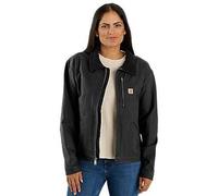 Carhartt Workwear 106208 Womens Relaxed Fit Canvas Detroit Jacket Blac XL