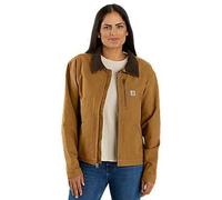 Carhartt Female Jacket - iconic crawford detroit jacket - Brown - XS