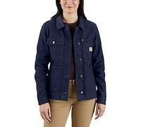 Carhartt Workwear 105449 Womens Relaxed Fit Denim Jacket Basin M Colou M