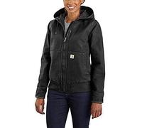 Carhartt Female Jacket - washed duck active jac - Black - XS
