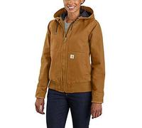 Carhartt Female Jacket - washed duck active jac - Brown - XL