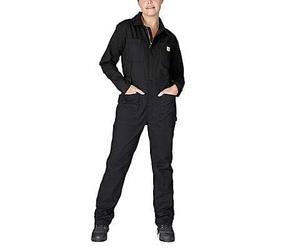 Carhartt Female Overall - rugged flex™ relaxed fit canvas coverall - Black - XS