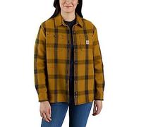 Carhartt Womens Heavyweight Twill Long Sleeve Plaid Shirt XS - Bust 33' (84cm)