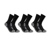 Carhartt Female Socks - carhartt force™ midweight crew sock 3 pairs - Black - L