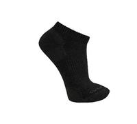 Carhartt Female Socks - midweight cotton blend low cut sock 3 pairs - Black - M