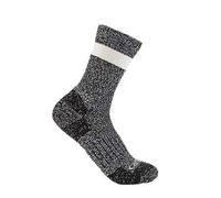 Carhartt Workwear SC7680W Womens Midweight Crew Sock Black L Colour: B L