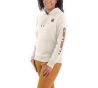 Carhartt Female Sweatshirt - iconic clarksburg logo sweatshirt - Malt/carhartt Brown - S