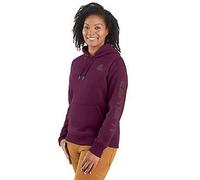 Carhartt Female Sweatshirt - iconic clarksburg logo sweatshirt - Purple - XS